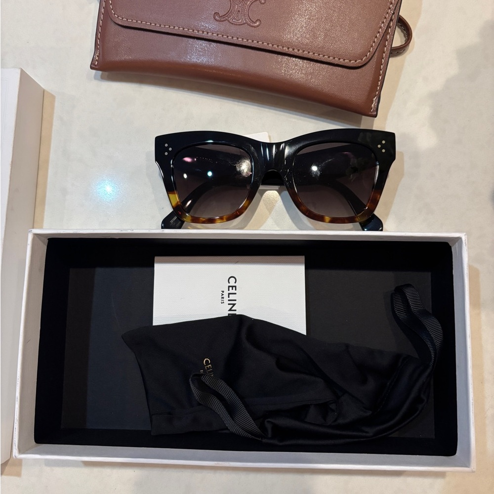 NWT Celine sunglasses and case